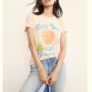 Enjoy Your Journey Anthropologie Graphic Tee